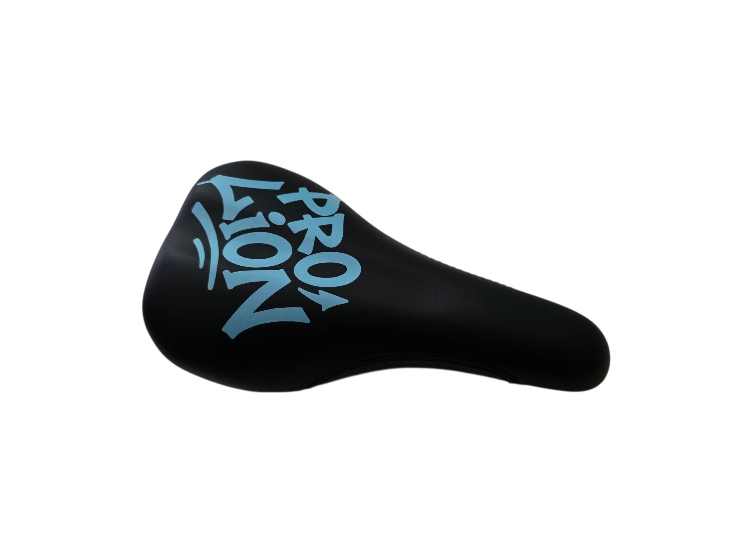 ASIENTO 240 X 135 MM DIRT JUMP NEGRO CELESTE PROLION GRAFITI