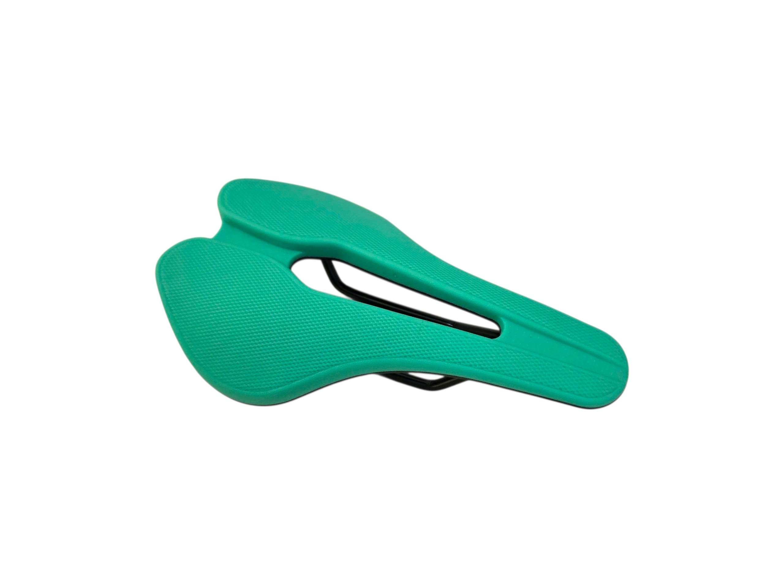 ASIENTO DE BICICLETA 250 X 150 MM GOMA ACOLCHADA TURQUESA 